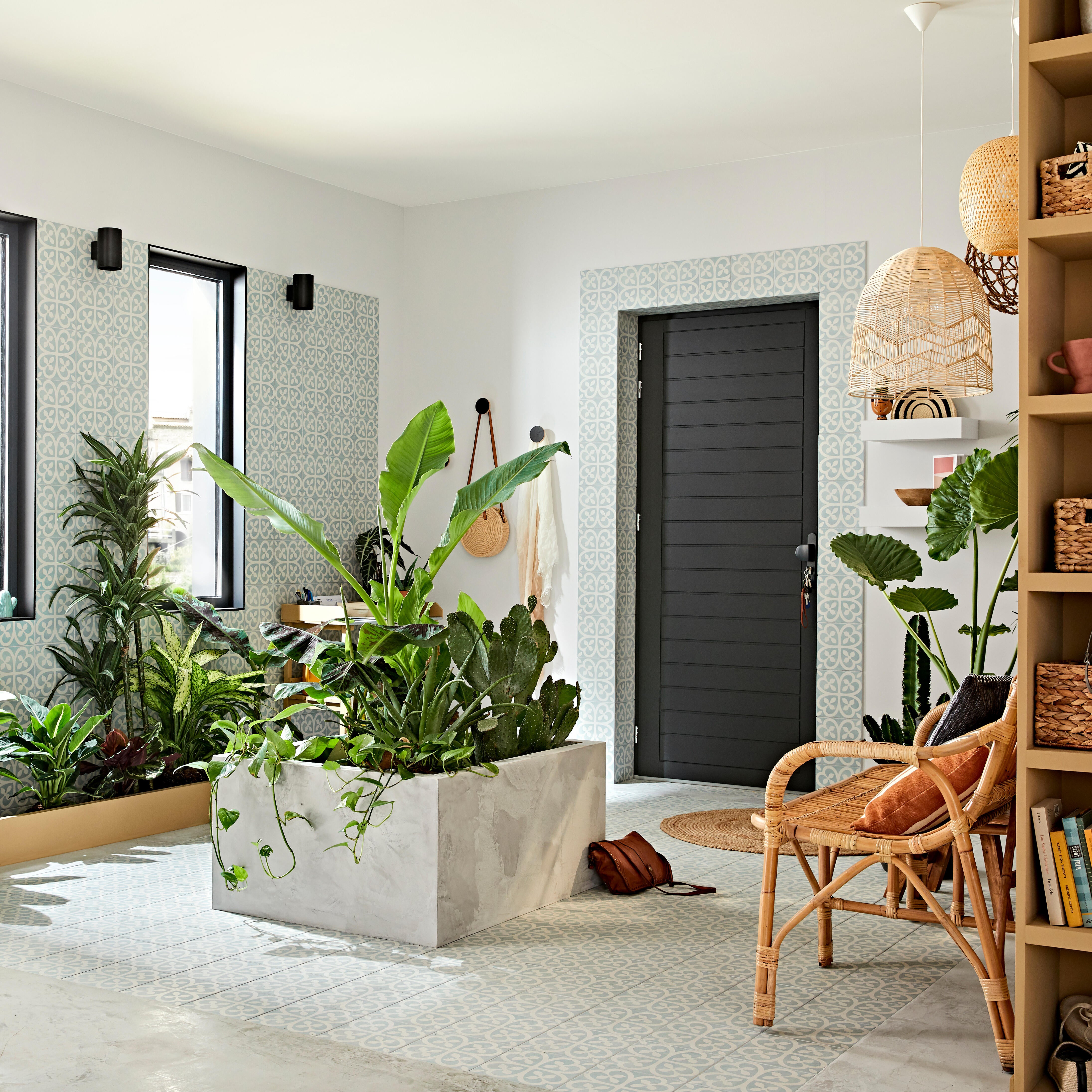 Soucoupe en résine Ø36-H3 ECOPOTS Amsterdam Anthracite - 5