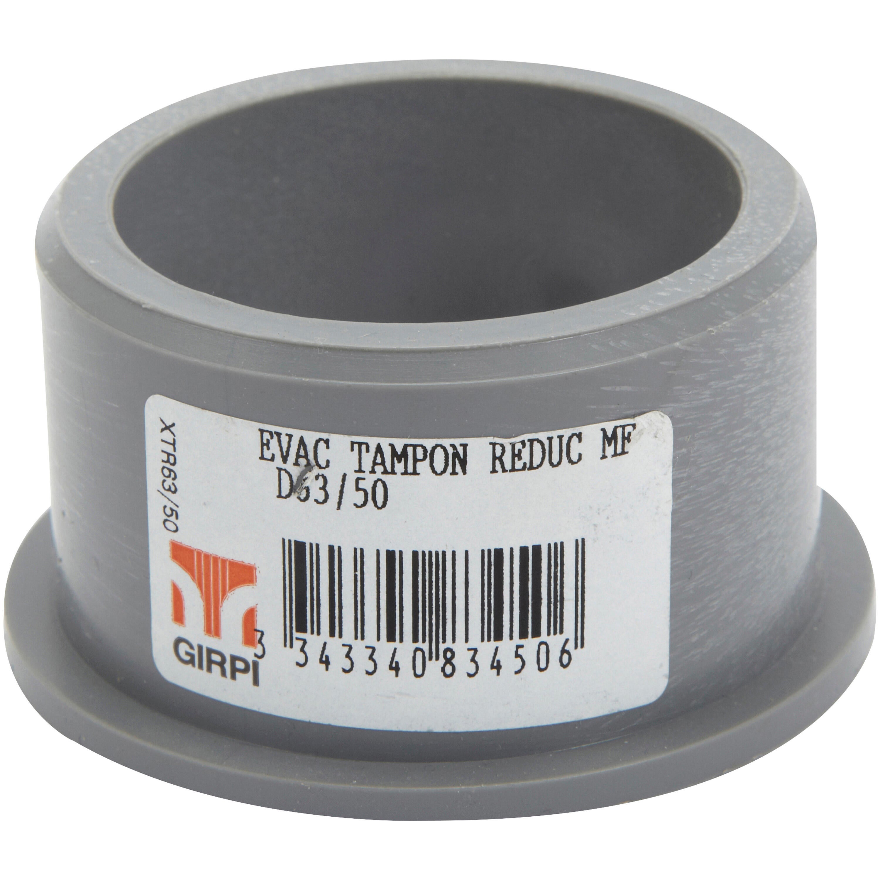 Tampon de réduction en pvc à coller, femelle / mâle, D63/50 - 3
