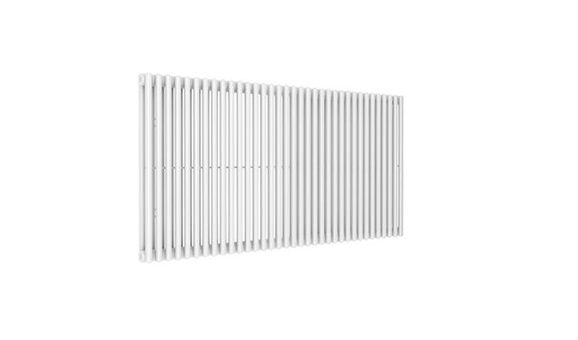 Radiateur eau chaude horizontal ACOVA Filin blanc, 1495W H.60 x l.122.3 cm