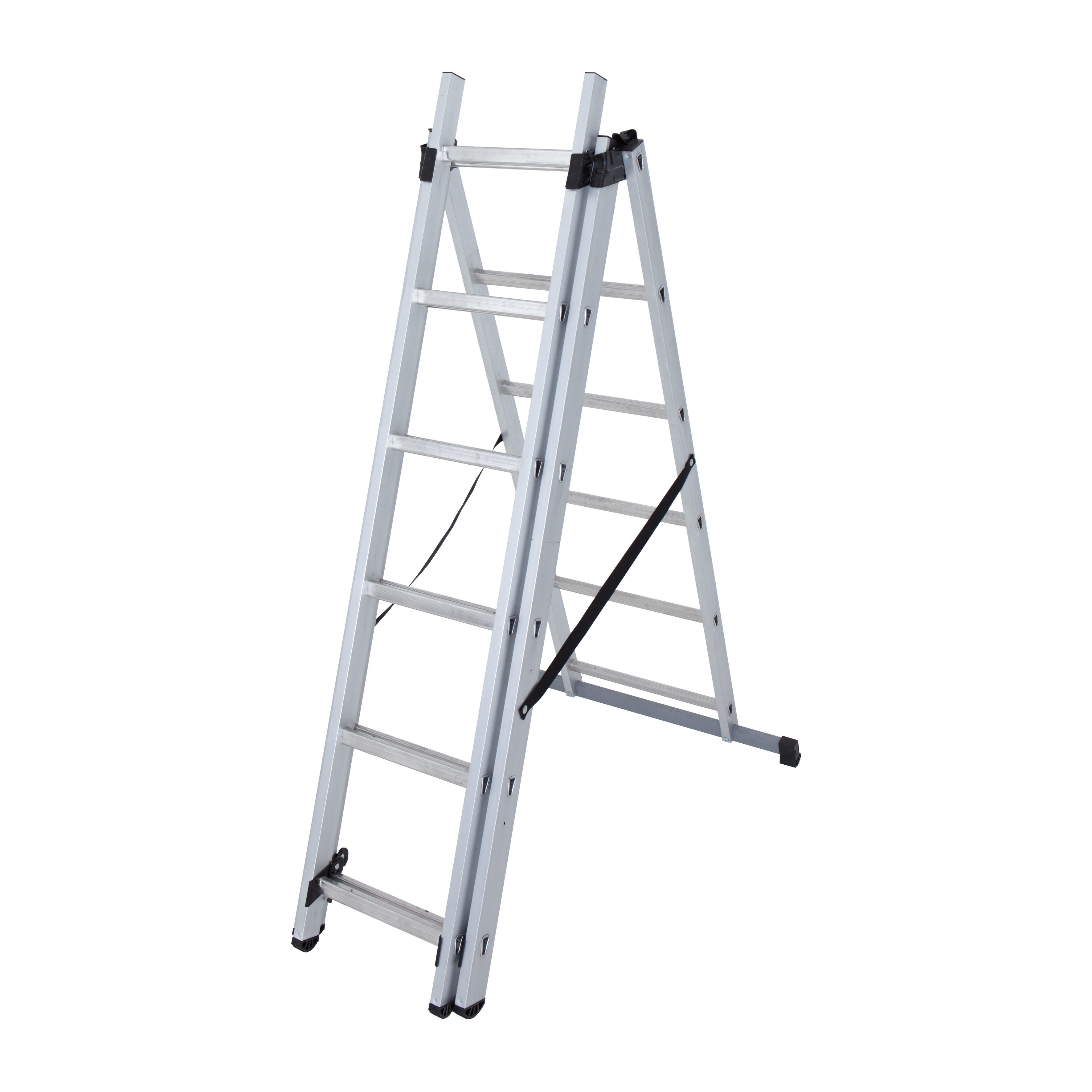 Echelle transformable aluminium HAILO 18 marches - 4