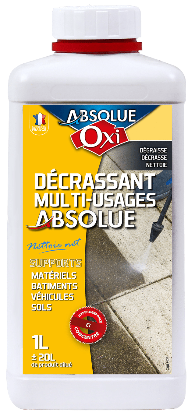 Décrassant Multiusage extérieur Absolue OXI, 1 l