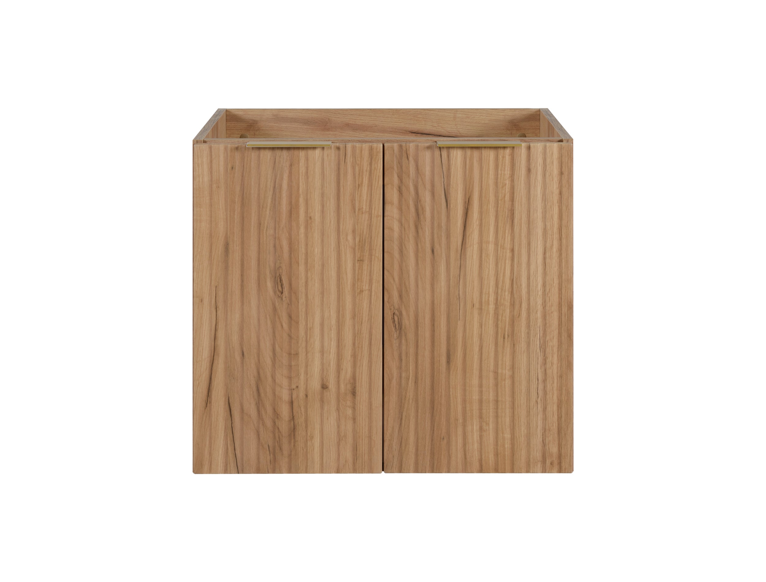 Meuble sous vasque à 4 portes FLOW CHÊNE 160 cm avec 2 x l'étagères - extensions et plan - 6