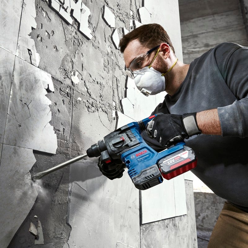 Perforateur SDS-Plus 18V (Solo) GBH 18V-22 - BOSCH 0611924000 - 6