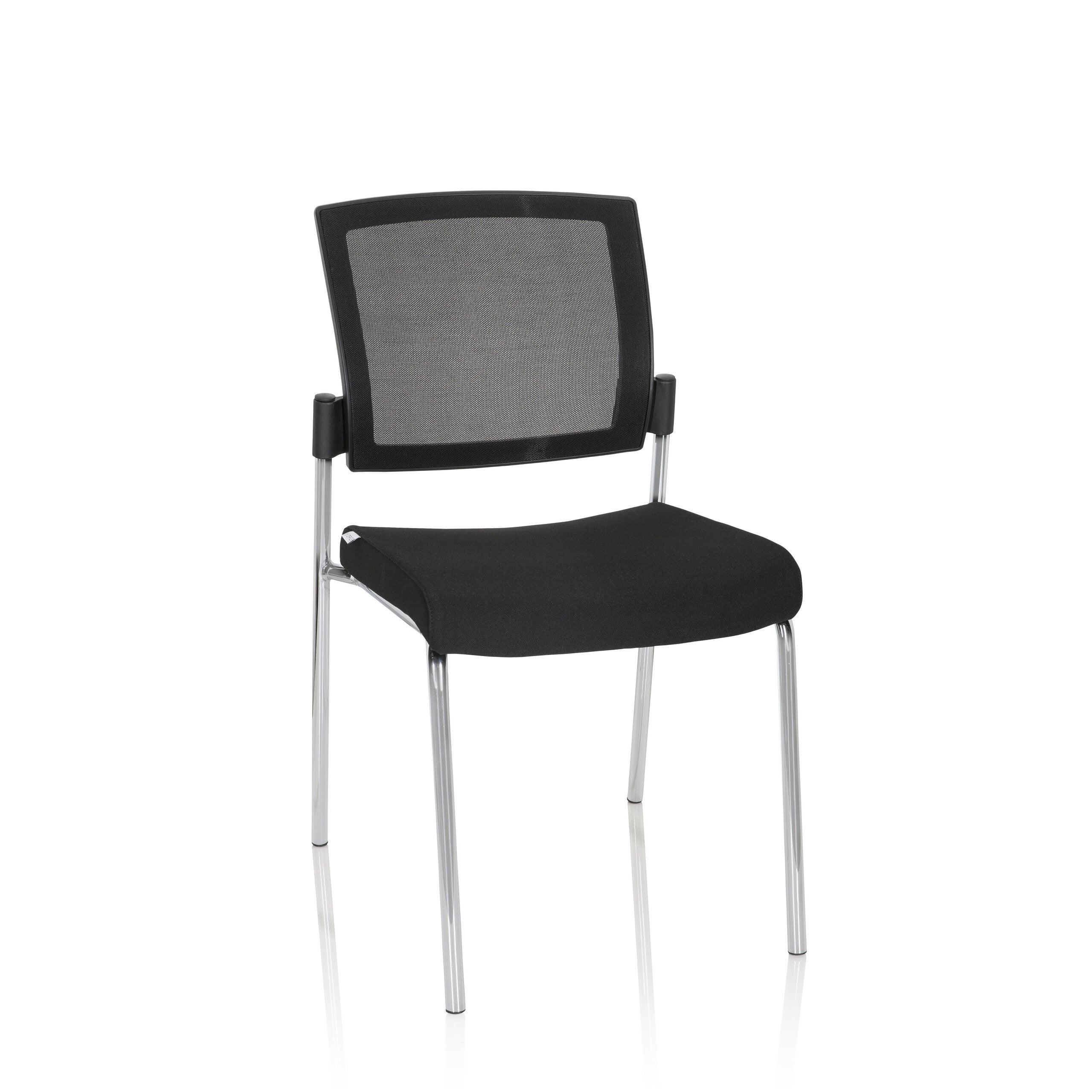 Krzesło czteronożne K9 V Czarny hjh OFFICE