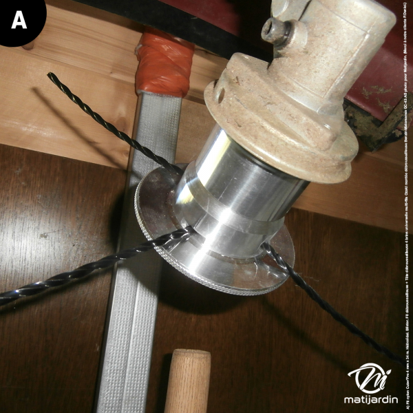 Tête débroussailleuse 4 brins universelle multi-fils Ozaki - 3