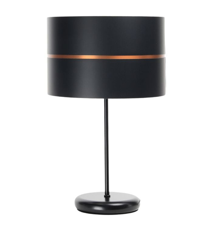 Lampa stołowa SIMPLY GLAMOUR czarna