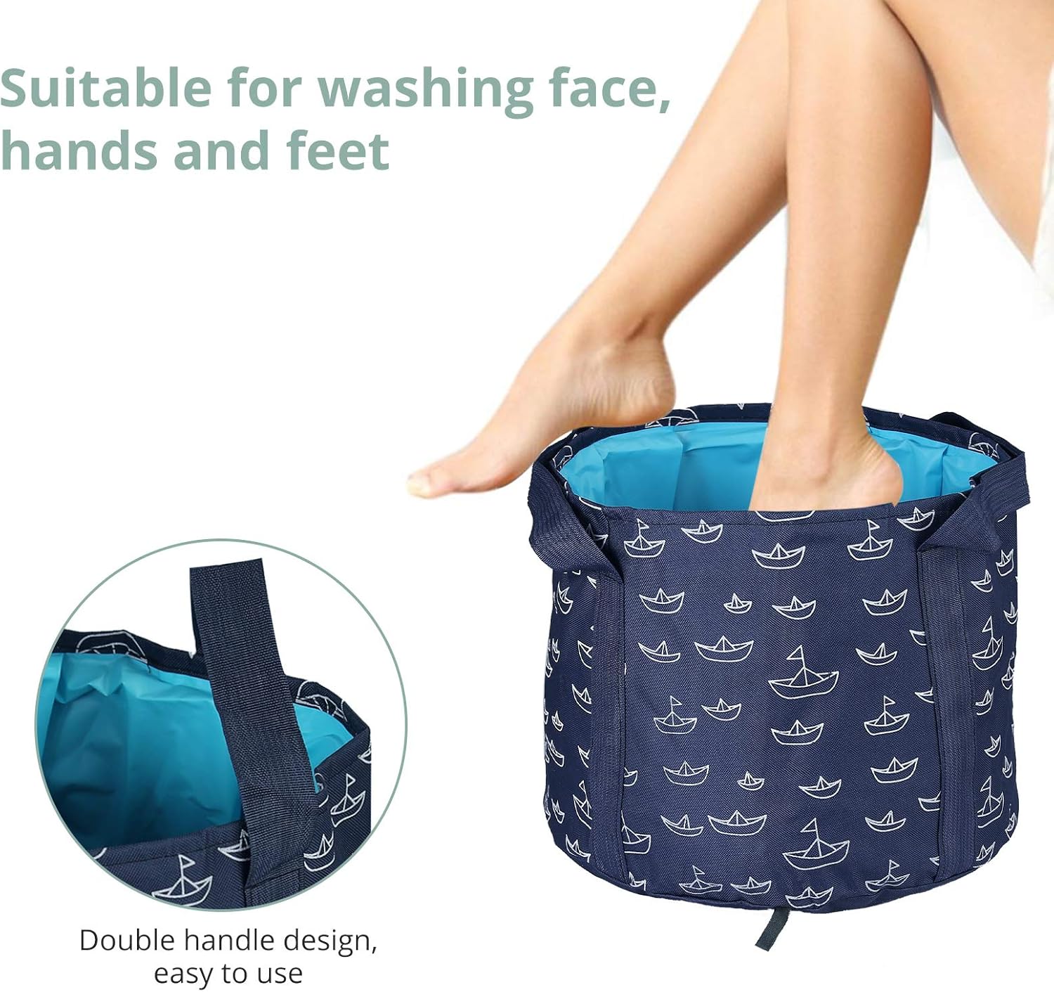 26L Bain de Pieds Pliable - 5