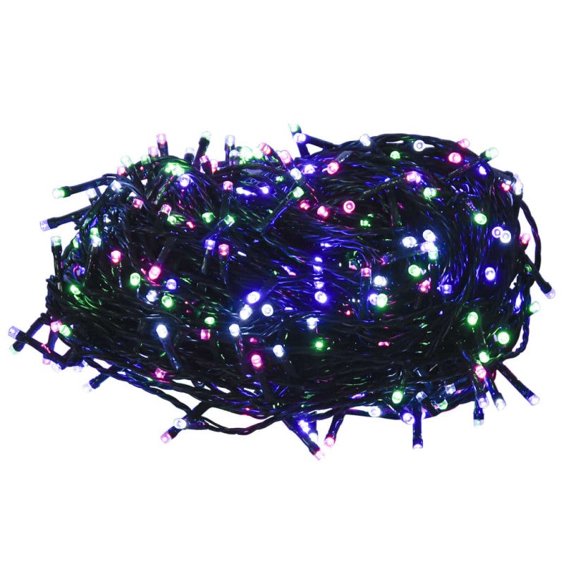Guirlande LED avec 400 LED Multicolore pastel 40 m PVC - 2