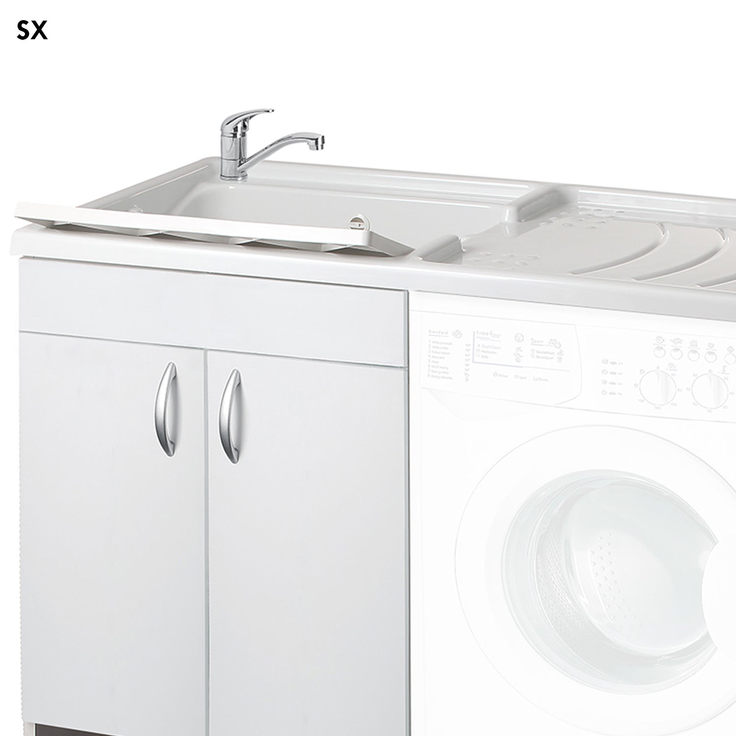 Armario de cubierta para lavadora con cuba SXBI - 4