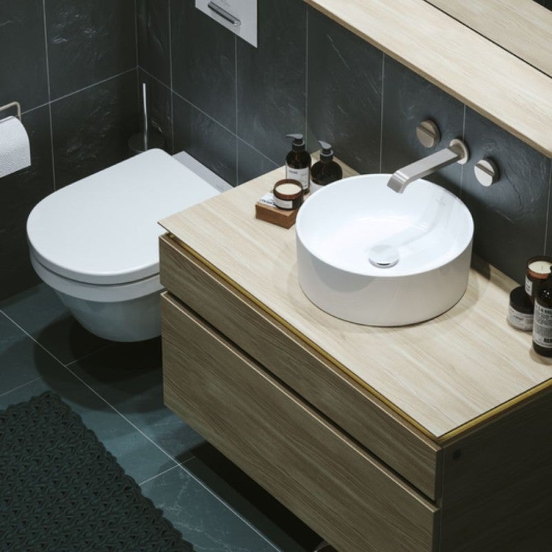 Vasque a poser ronde VILLEROY ET BOCH Collaro Stone White CeramicPlus - 2