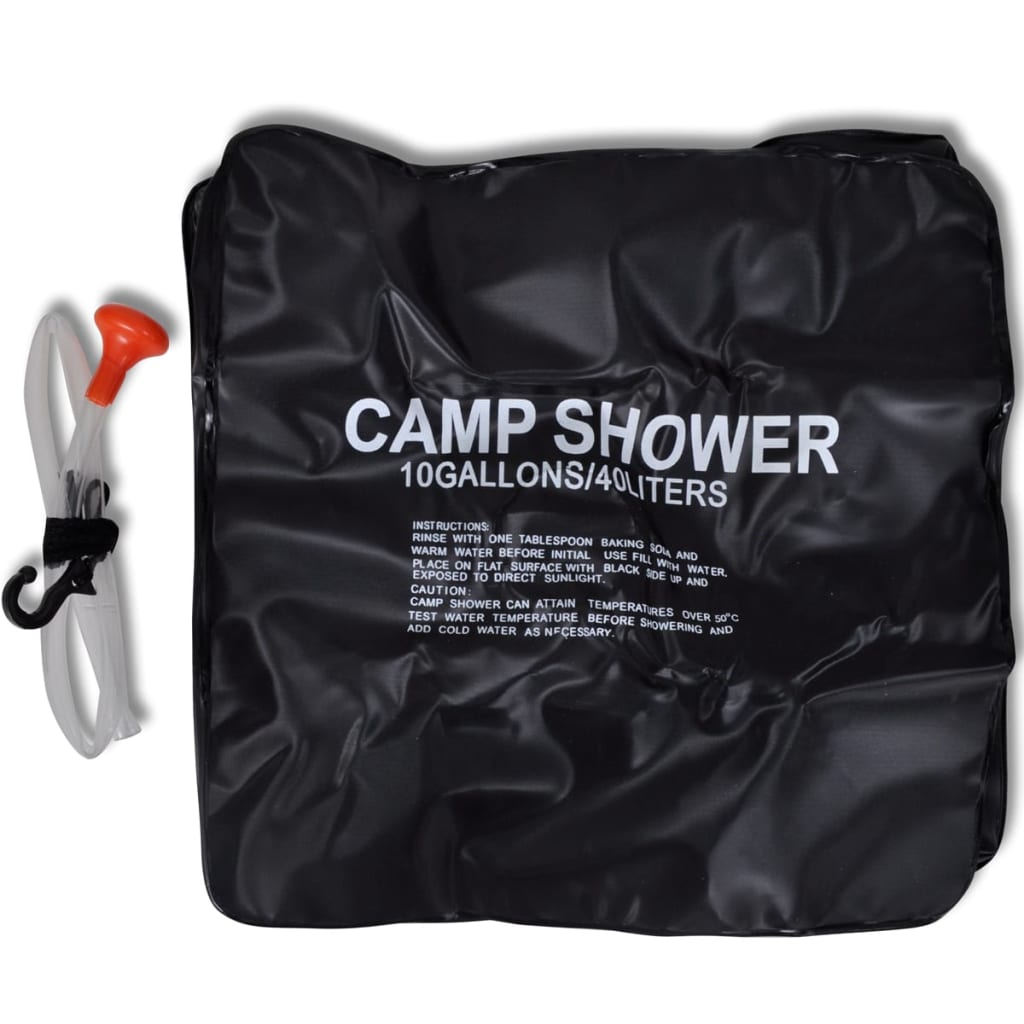 Douche solaire de camping et voyage 40 L vidaXL - 2