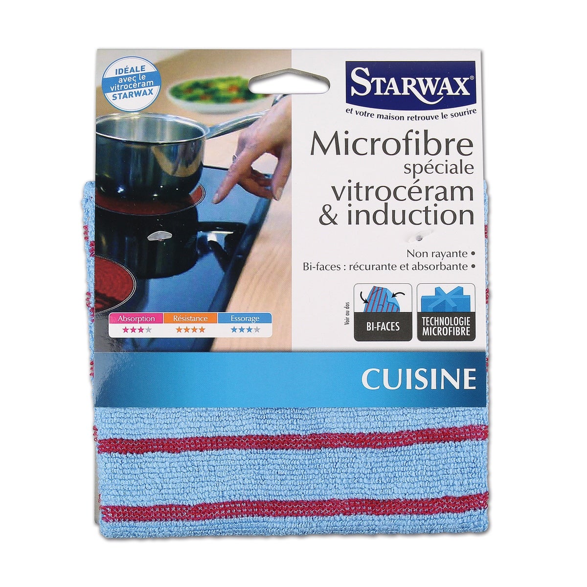 MICROFIBRE VITROCERAM ET INDUCTION STARWAX - 1332 - 2