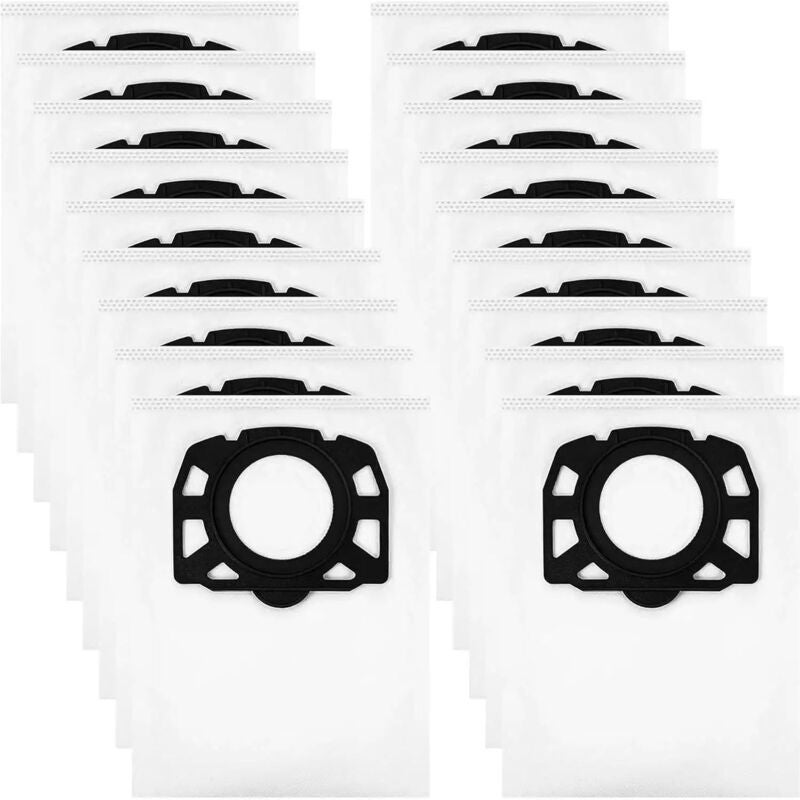 18 saci de aspirator compatibili cu Karcher WD2 Plus, WD3, baterie WD3, KWD1-2-3, MV3, SE4001, SE4002