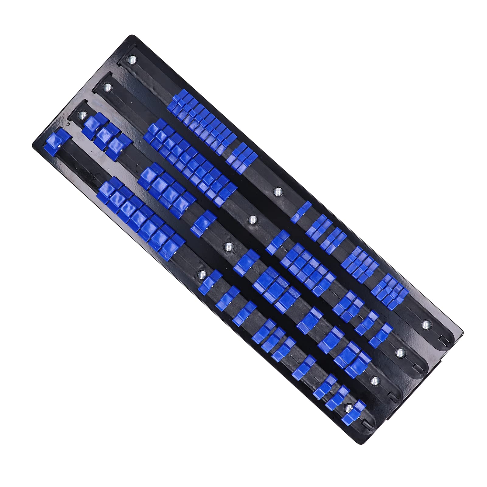 Organisateur Magnétique Pour Douilles 3/8" - WORKPRO, Support Rail En Alliage Aluminium