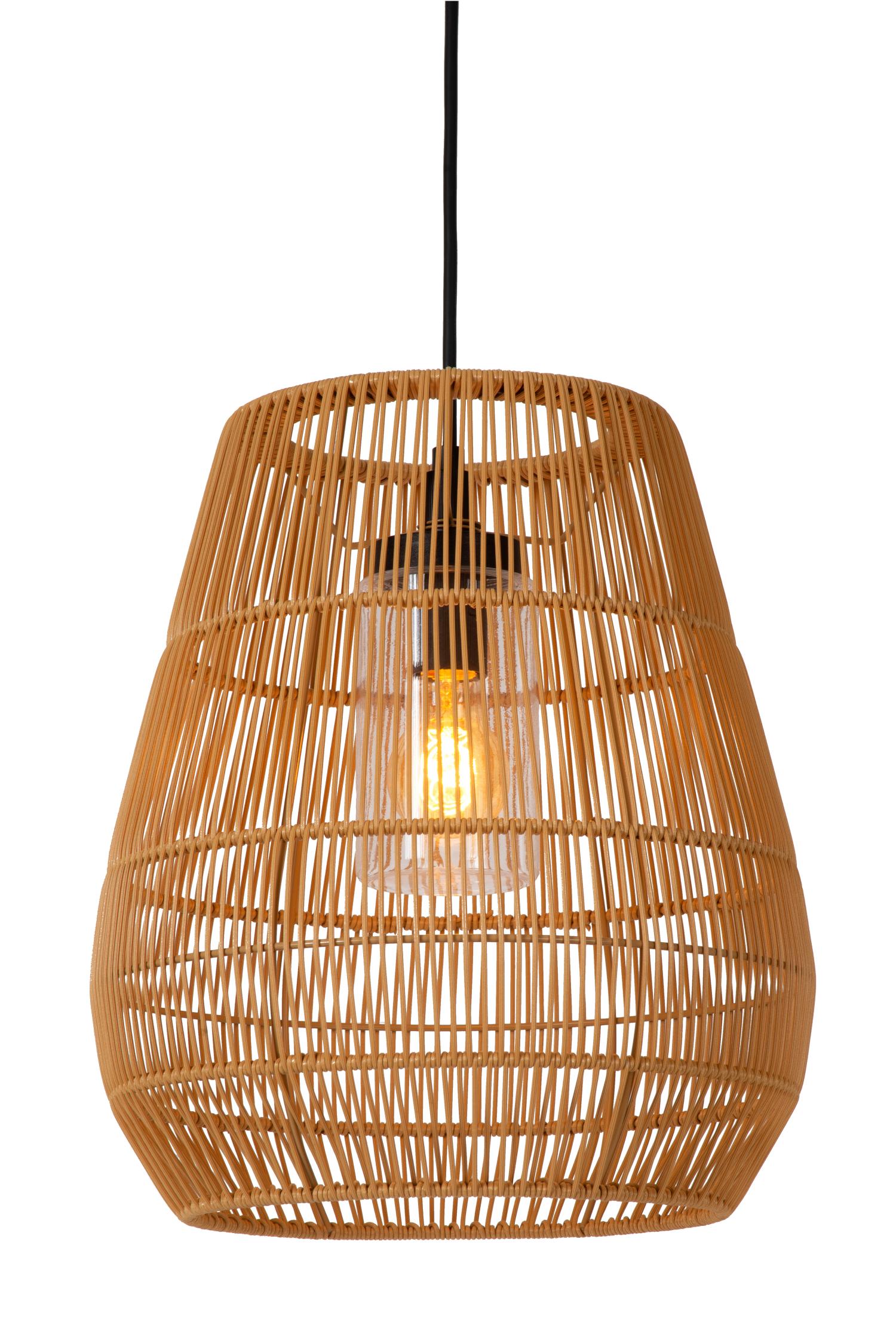 Lampa sufitowa zewnętrzna NERIDA czarna 1xE27x40W wym:389x35x35cm IP44 Lucide