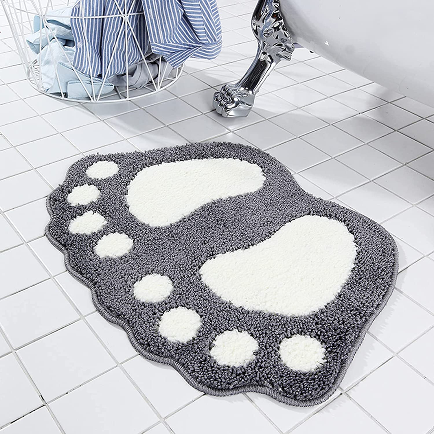 tapis salle de bain rond
