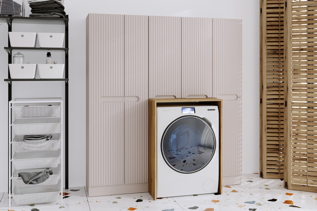 Meuble pour machine à laver NOVA chêne coast evoke 70 cm - 6