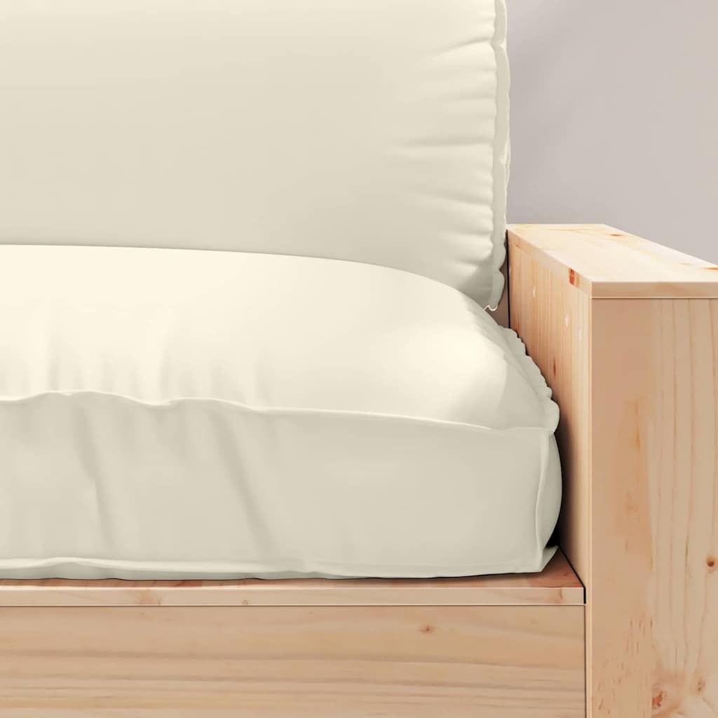 Maison Exclusive - Coussin Crème 120 x 80 x 12 cm Tissu Oxford - 8