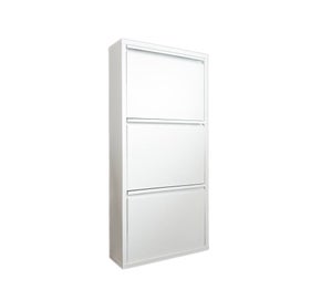 Scarpiera Espandibile 3 Livelli In Metallo – Regolabile Da 43 A 78 Cm, Salvaspazio, Per Ingresso E Camera Da Letto (Capienza Fino A 12 Paia)