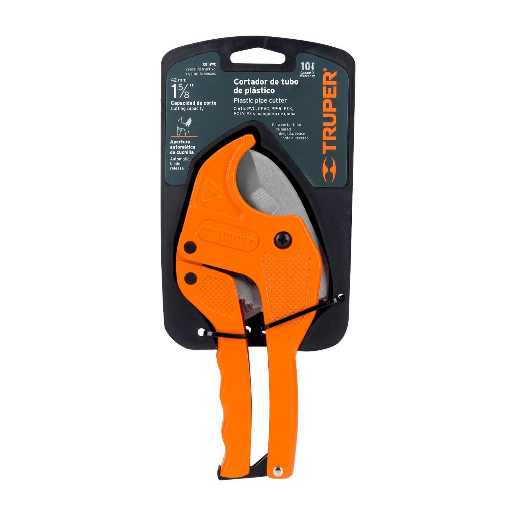 Cortador de tubos de PVC - 41 mm - 2