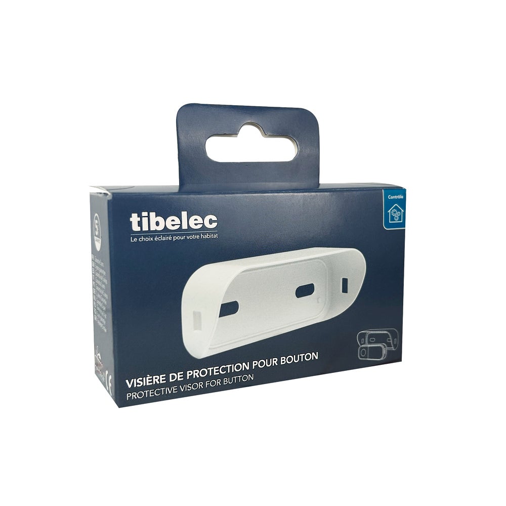 Visière de protection pour bouton de carillon- Tibelec - 6