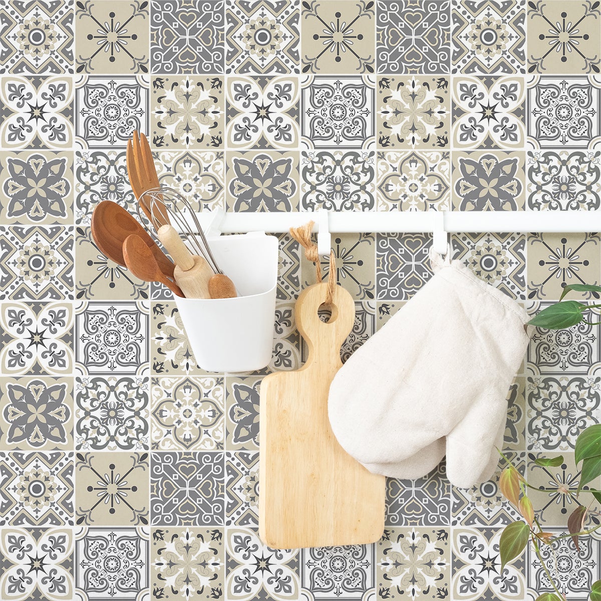 9 adesivi piastrelle azulejos zingaro - Sticker adesivo - adesivi murali - 9stickers20x20cm - 3