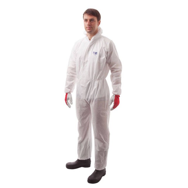 Mono de trabajo BizTex SMS FR resistente a la llama, tipo 5/6 PORTWEST ST80 M Blanco