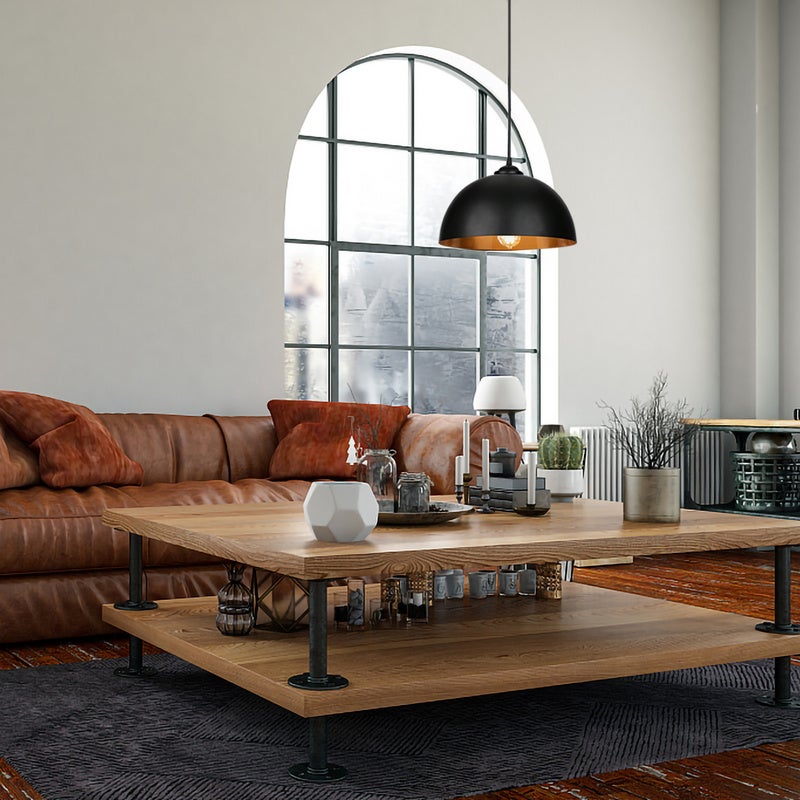 Suspension Blanche Design Abat-jour Clair Steinhauer Sparkled Light Acier Et Opaque 3808st