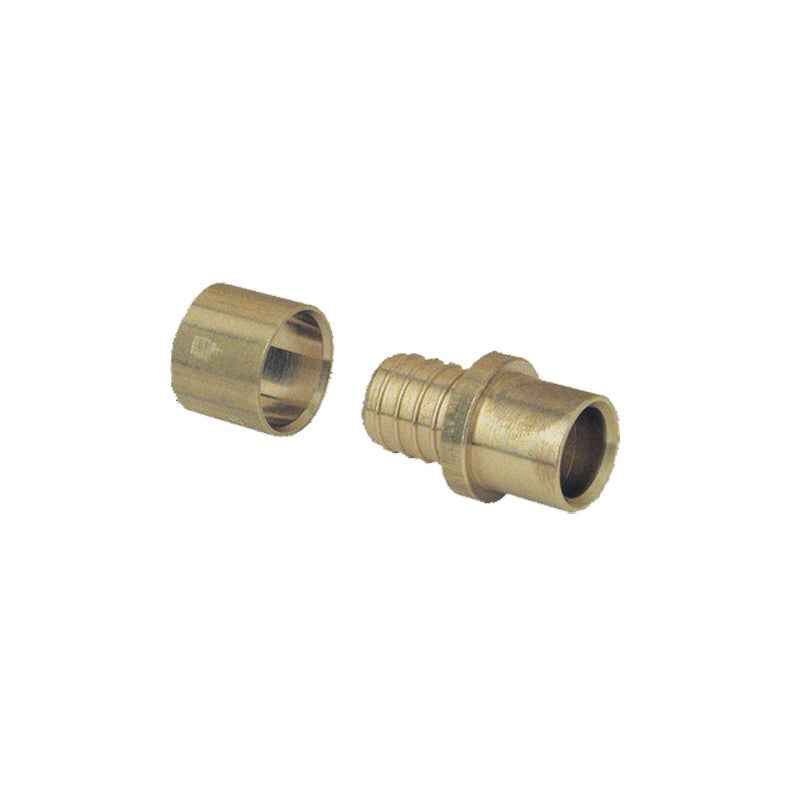 Raccords laiton à souder - Raccord droit 16 - Mâle 20/27 | Leroy Merlin Raccords laiton à souder - Raccord droit 16 - Mâle 20/27 | Leroy Merlin