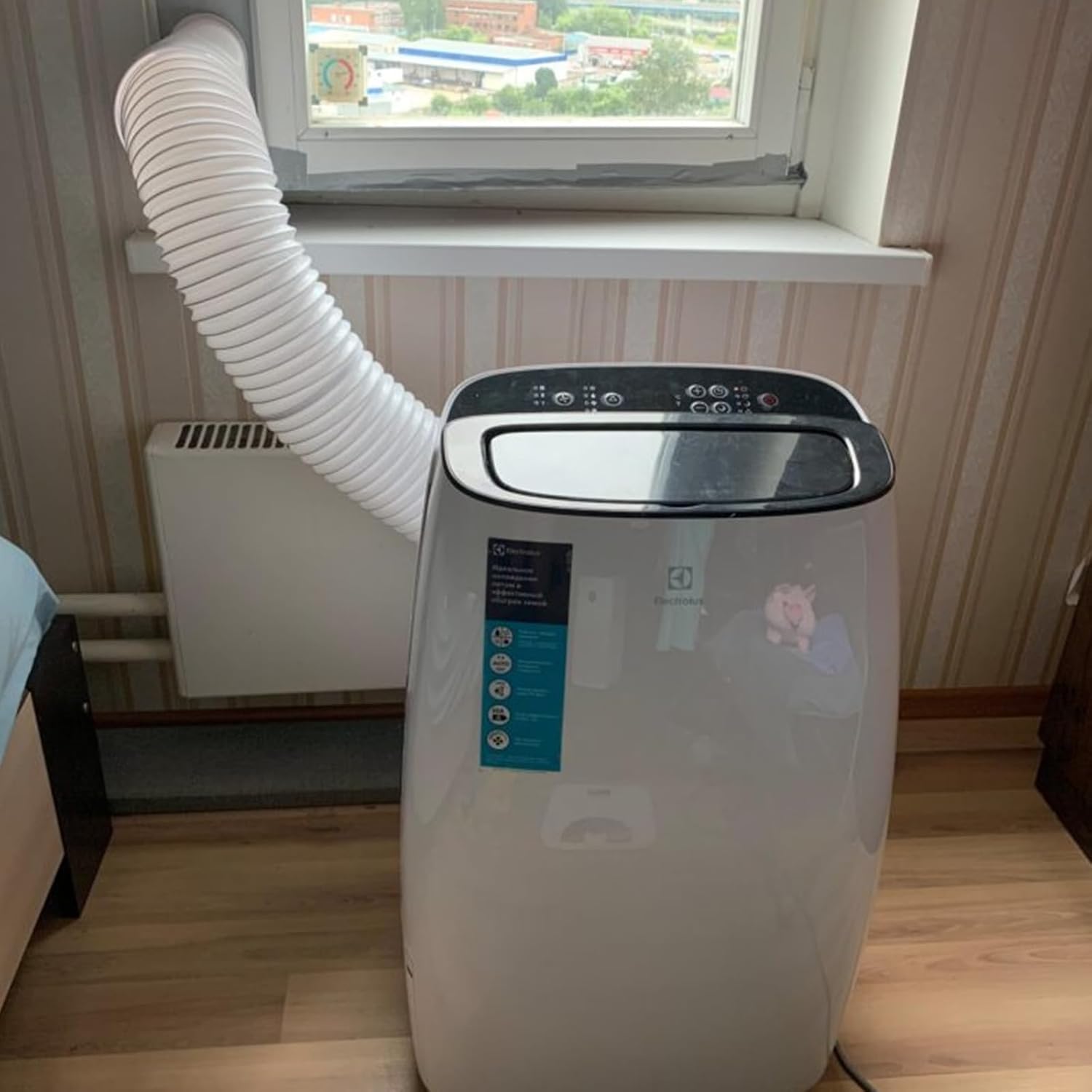 Tuyau de climatisation - Dimension extérieure Ø150mm - 0,5 mètre - Tuyau de vidange climatiseur mobile - Tuyau d'évacuation d'air - 9
