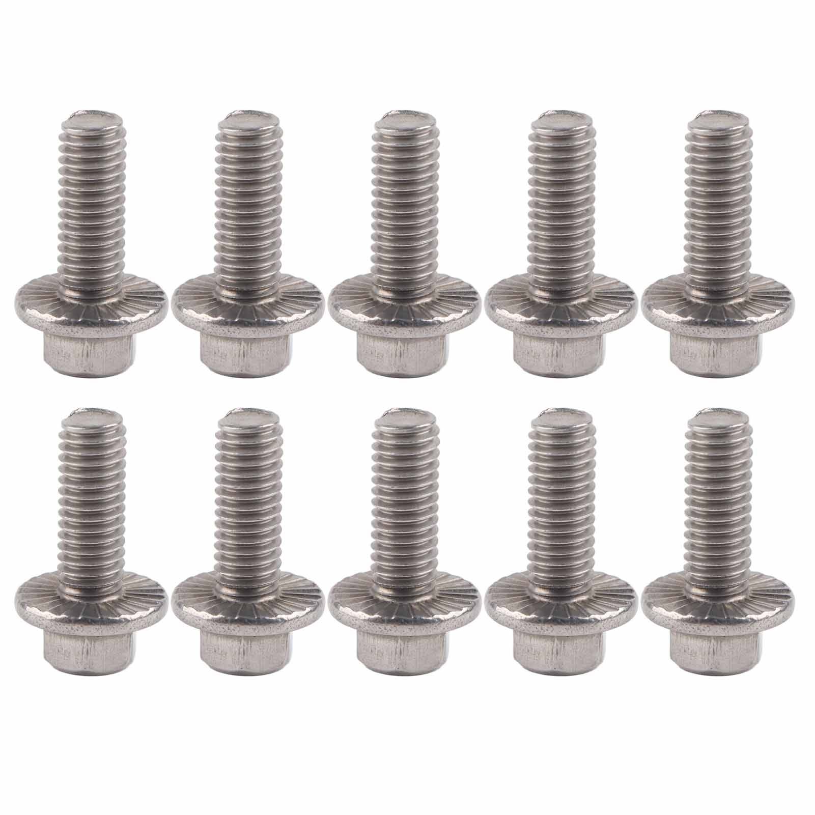 10pcs M6 Vis T te Hexagonale Avec Rondelle En Acier Inoxydable SS304 10pcs-m6-vis-t-te-hexagonale-avec-rondelle-en-acier-inoxydable-ss304