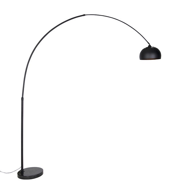 Lampadaire arc moderne noir - XXL
