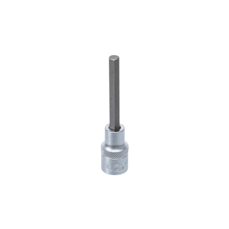 BGS Bit-Nasadka długość 100 mm napęd kwadrat wewnętrzny 12,5 mm (1/2") sześciokąt wewnętrzny 8 mm - 4263