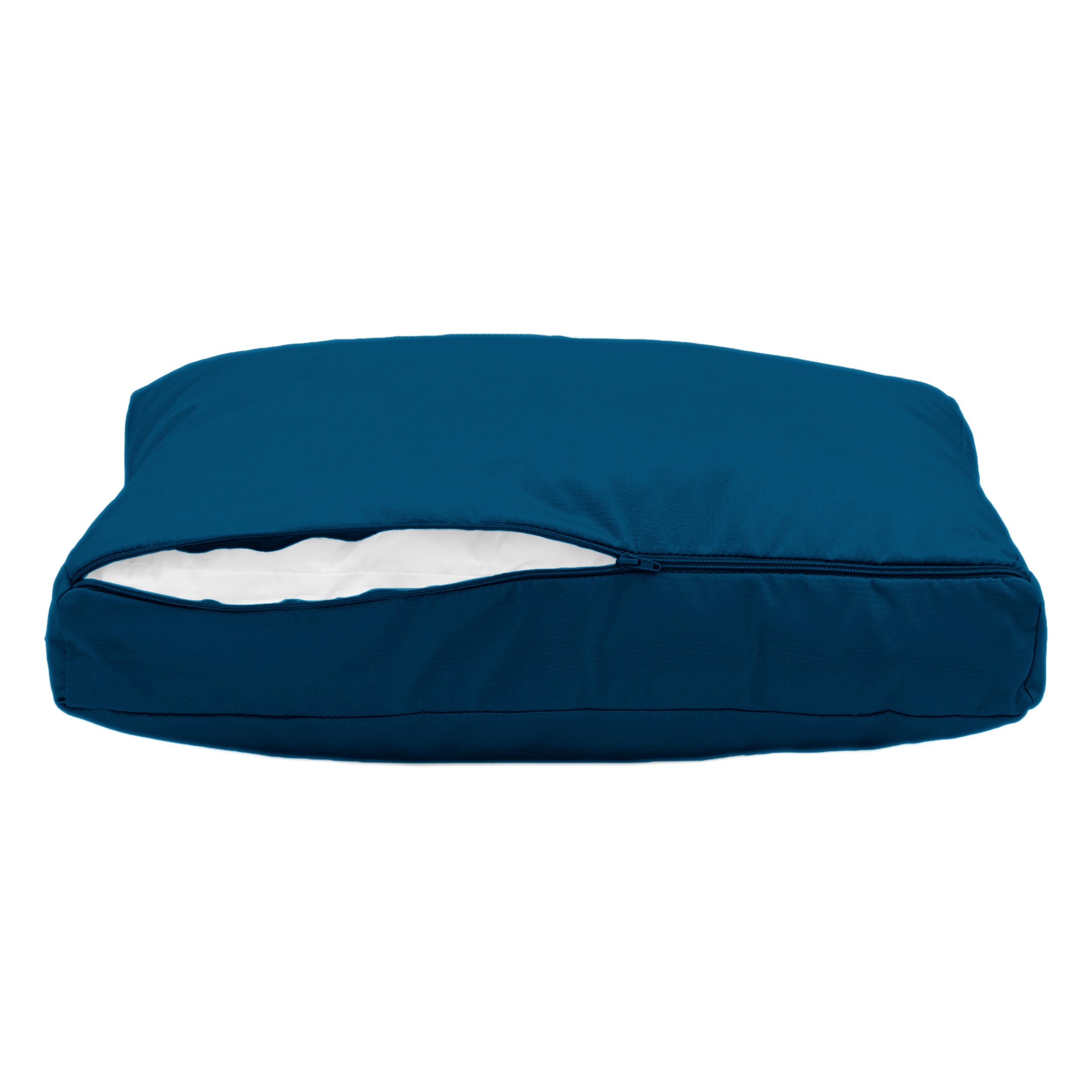 Coussins pour salon de jardin déhoussable 120x60cm Bleu pétrole - 6