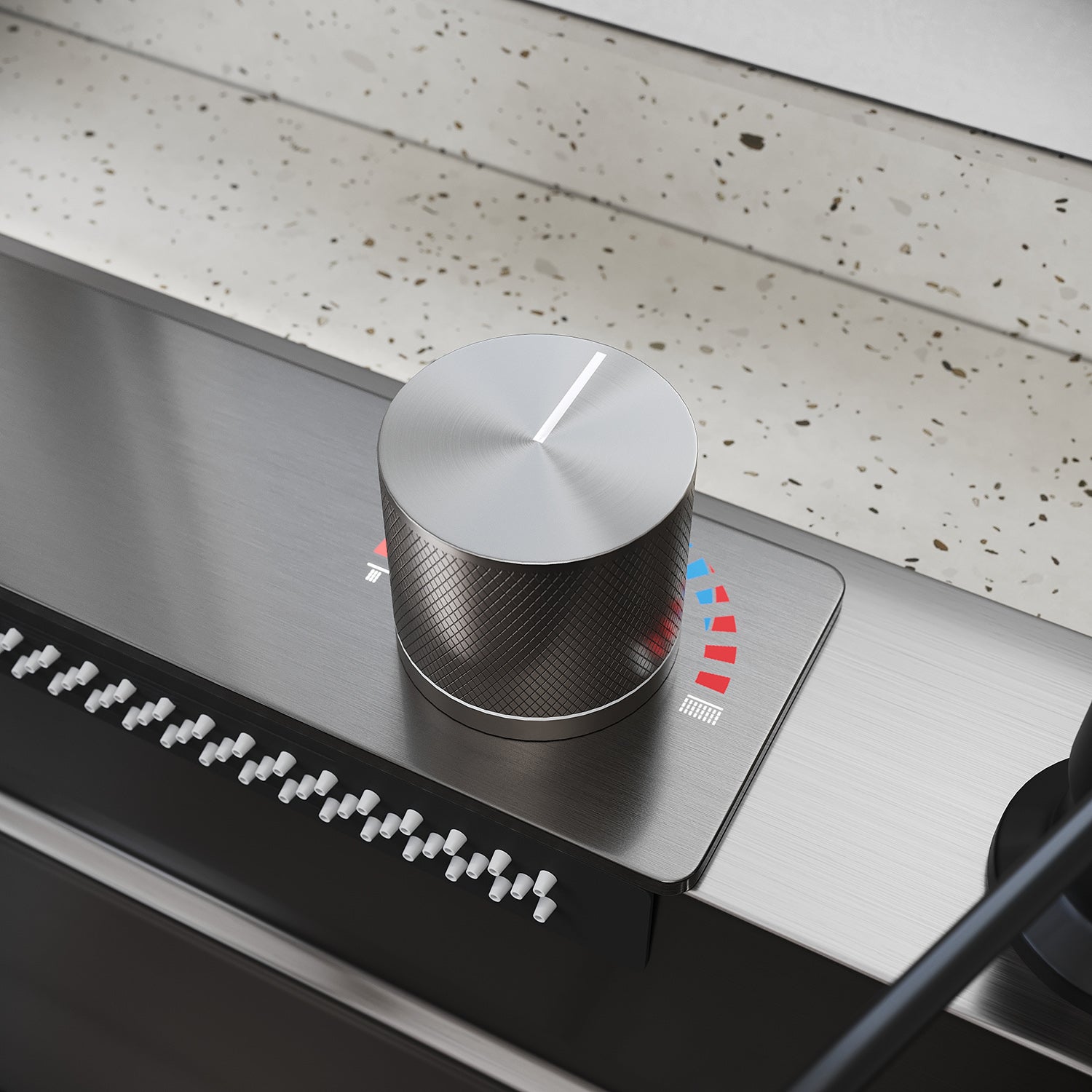 SIRHONA Évier Inox Encastré 1 Bac avec Escamotable + Cascade Robinet 75x45cm - 6