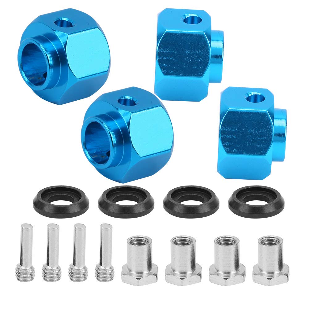 4 Adaptateurs Hexagonaux Rallonge 30mm Pour RC 1/10 - Compatible SCX10, Crawler, Buggy, Moyeu Roue