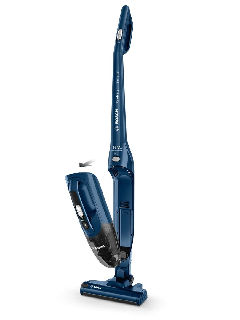 Aspirador de pó sem saco Bosch Série 2 BBHF216, azul - 9