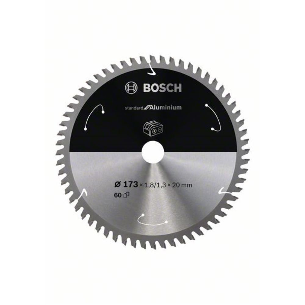 Bosch PRO Aluminiowa tarcza do pilarek akumulatorowych 173 x 1,8 x 20 mm - 2608837759