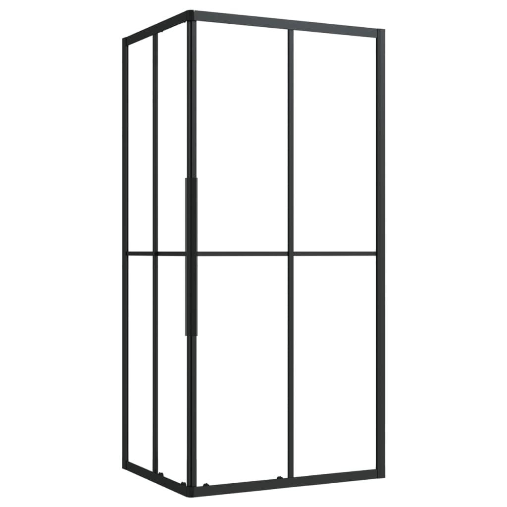 Cabine de douche Surf 6 - 70x70 cm - accès de face - portes battantes LEDA
