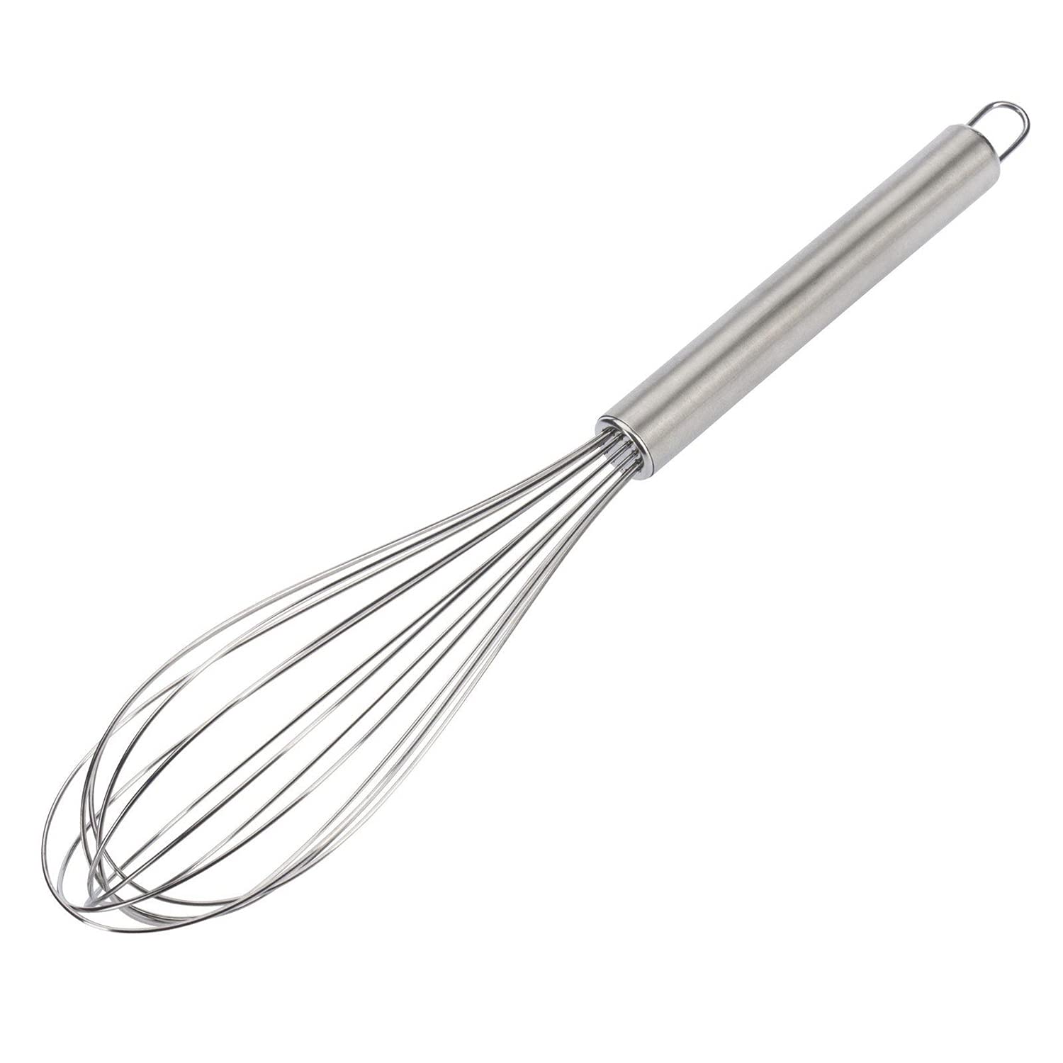 FRUSTA ACCIAIO INOX 25 CM DA CUCINA MANUALE IN FILO PROFESSIONALE