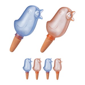 Relaxdays Sfere Irrigazione A Goccia In Terracotta - Set Da 6 Coni Per Annaffiare Automatici - Ideali Per Piante In Vaso E Giardino