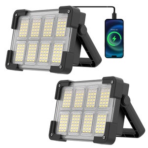 Projecteur LED Rechargeable COBA CB-T600 – Lampe P50 avec Trépied Télescopique 118cm et Powerbank Intégré - The Good Place Maroc