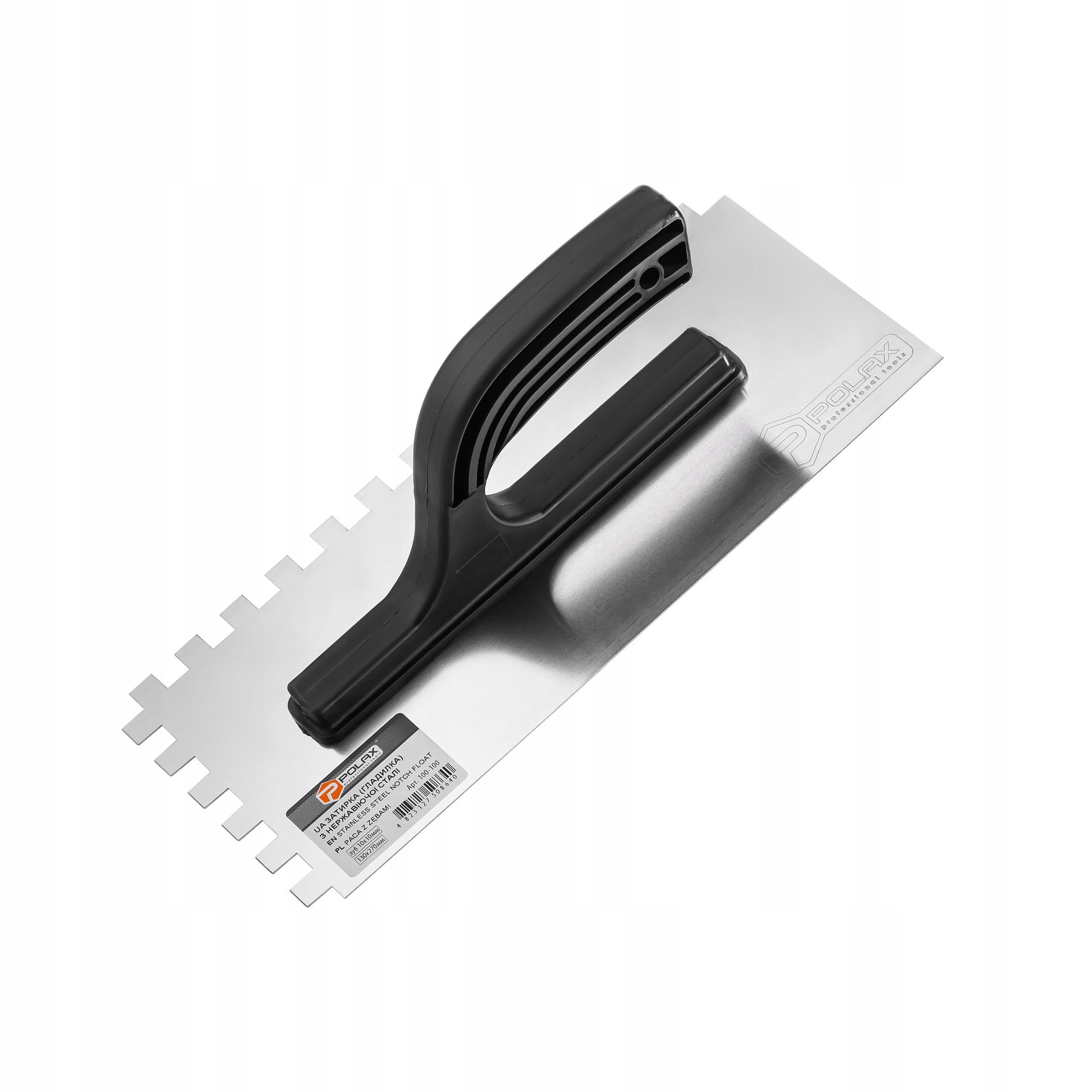 Paca nierdzewna zębata 130 Х 270 mm ząb 10*10 Polax