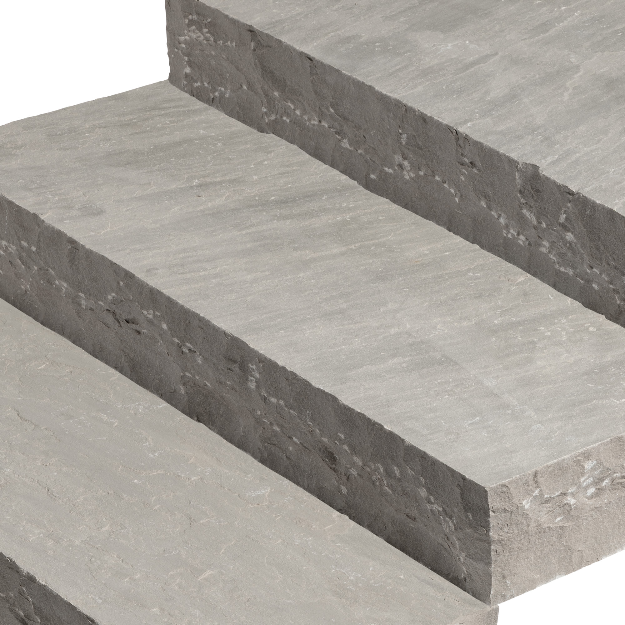 Marche-bloc Grès Kandla Gris 100x35x15 cm (à l'unité) - RO'MA NATURE - 3