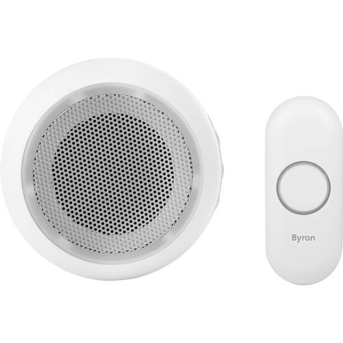 Set complet pour Sonnette sans fil Byron DBY-23512 175 m blanc - 2