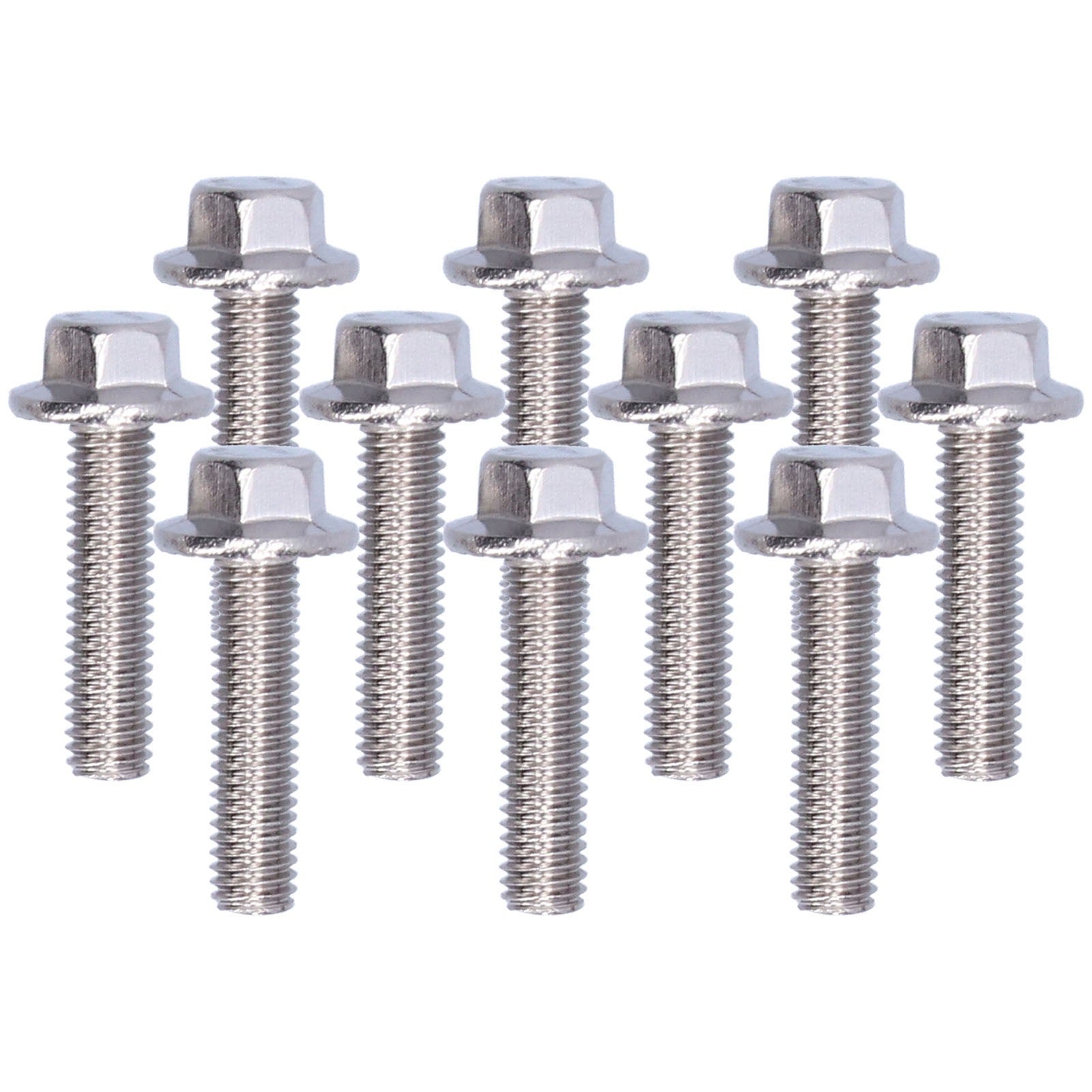 10 Morsetti Per Fune Metallica M3 - Clip A Bullone Singolo In Acciaio Inox 304, Fissaggio Per Cavo 1-1.6 Mm, Per Uso Industriale E Hobby