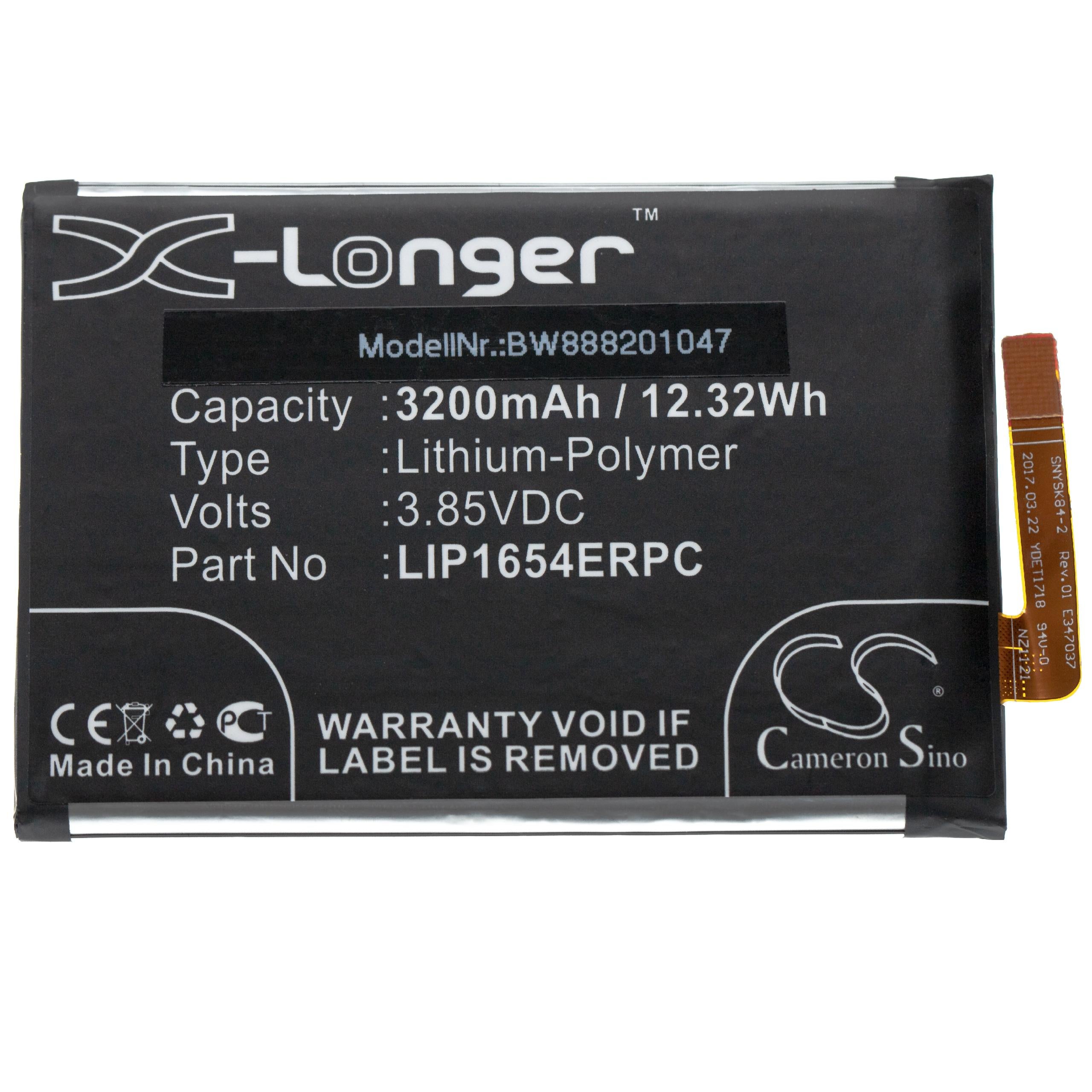 TECHTEK Batteria compatibile con [Sony] H3113, H3311