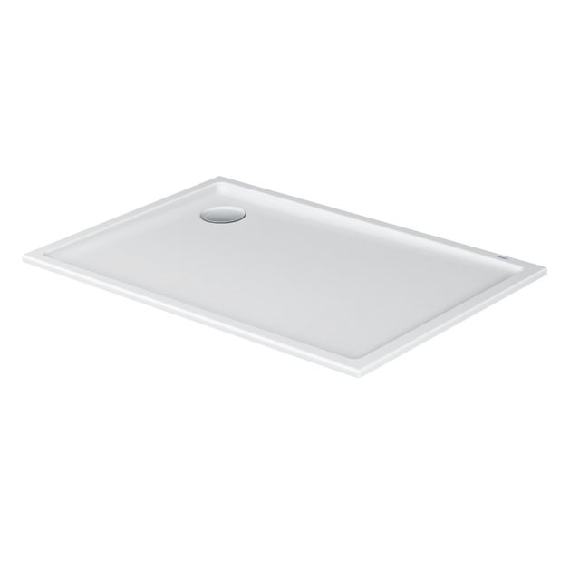 Duravit Starck Slimline Receveurs de douche rectangulaire, 1200x800mm, blanc, 720121000000000, 720121000000000