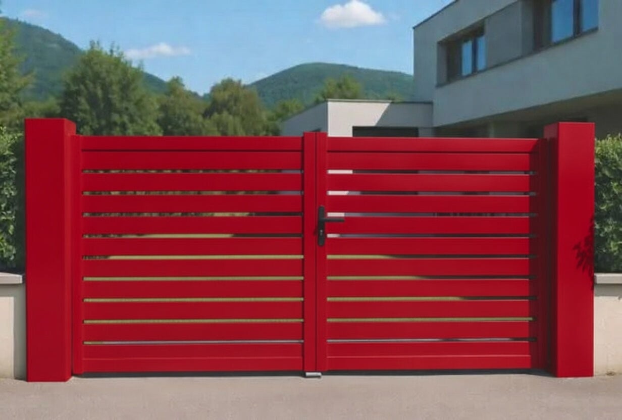 portail-barreaud-epuro-l-356-x-h-171-9-cm-rouge-ral-3004-leroy