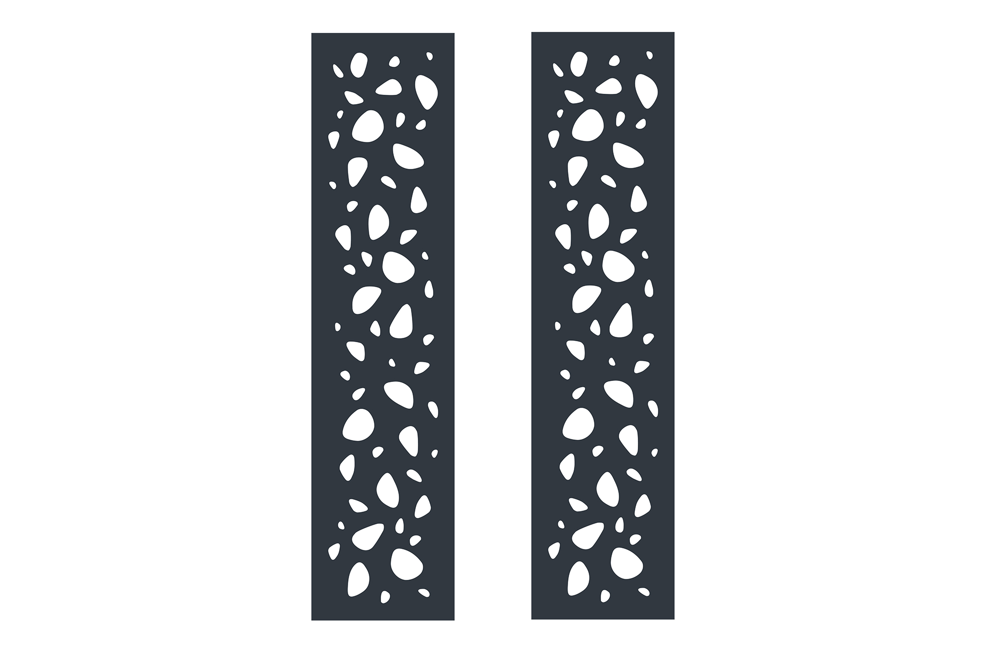 SUNNY 100P160 pacchetto cancello in alluminio grigio + 2 pali - 8